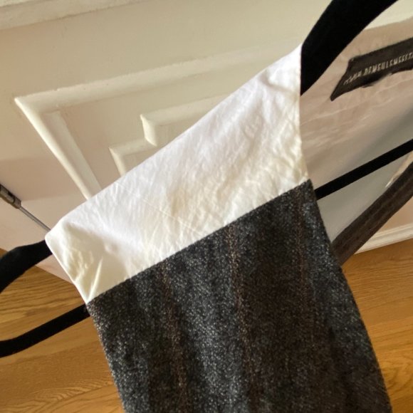 *SOLD* Ann Demeulemeester Gray Pinstriped Vest Waistcoat - Picture 9 of 11